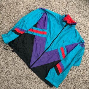 Vintage USA Olympic windbreaker jacket #retro